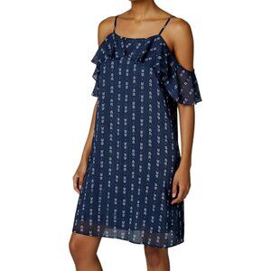 Maurices Black Sheer Cold Shoulder Dress Women's Size XS